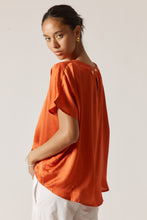 Load image into Gallery viewer, Bienvenue T-Shirt Plain Orange