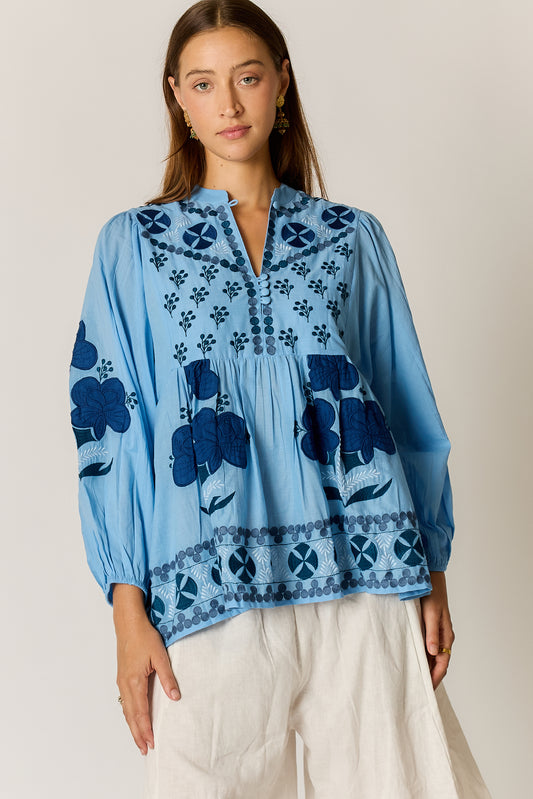 Rubyyaya Alcaraz Shirt Blue