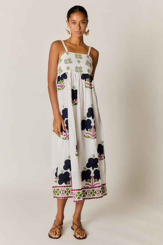 PRE-SALE | ALCARAZ SUNDRESS WHITE