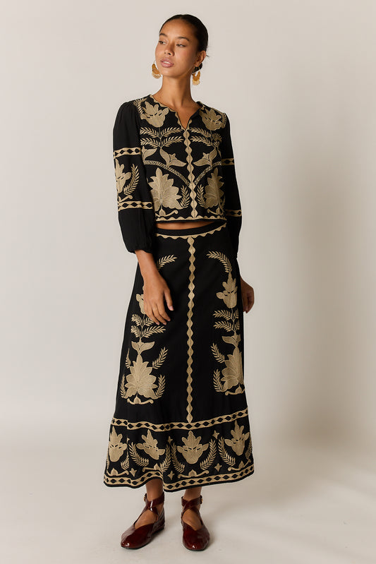 ARNUN TOP BLACK