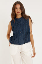 Load image into Gallery viewer, Camargue Top Denim