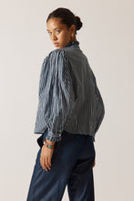 Load image into Gallery viewer, Countryside Frill Top Navy
