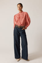 Load image into Gallery viewer, Countryside Frill Top Red