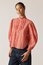 Load image into Gallery viewer, Countryside Frill Top Red