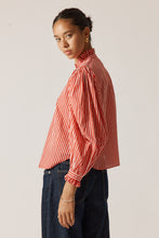 Load image into Gallery viewer, Countryside Frill Top Red