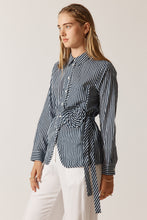 Load image into Gallery viewer, Countryside Rose Top Navy