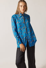 Load image into Gallery viewer, Howdy Cowgirl Shirt Blue