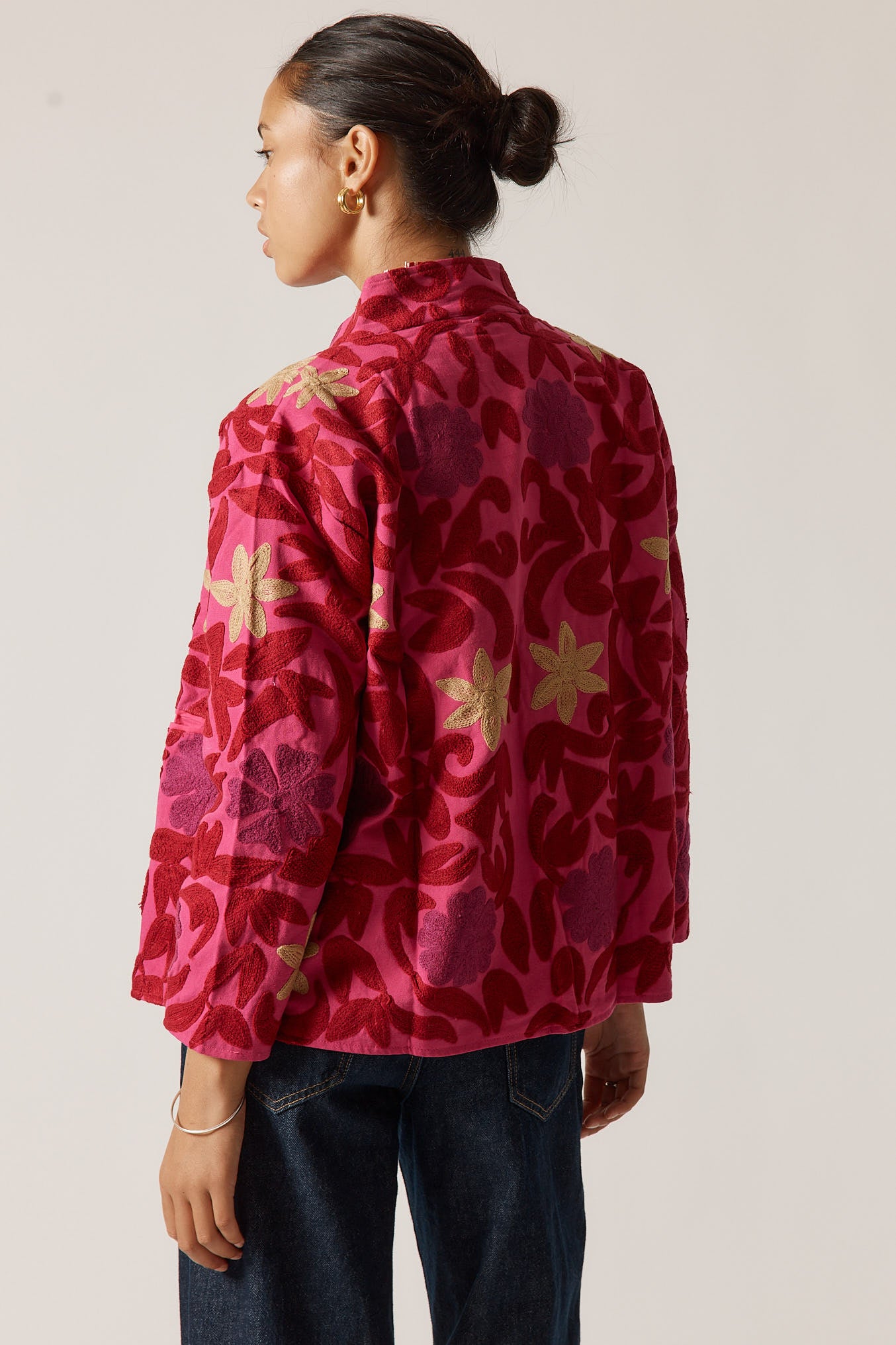 Meadow Field Jacket Pink