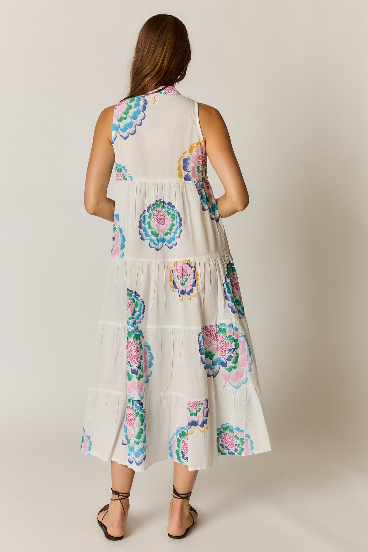 Neon Fleur Maxi White