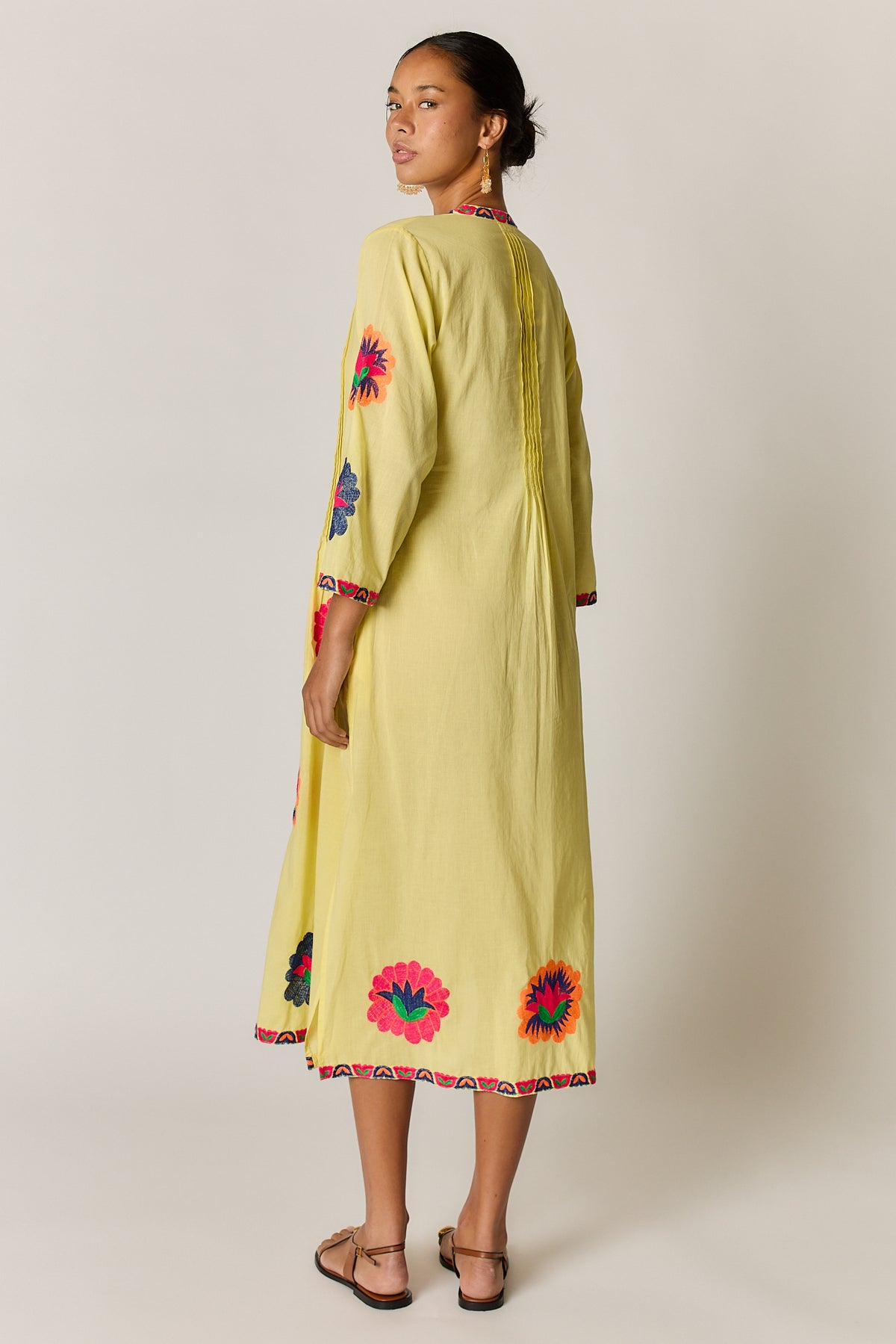 Posey Kaftan Lemon
