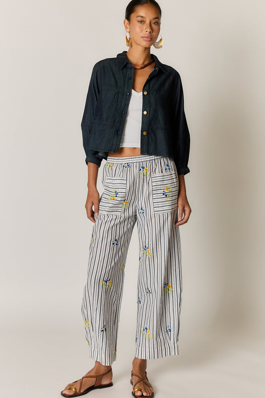 ST TROPEZ PANT STRIPE