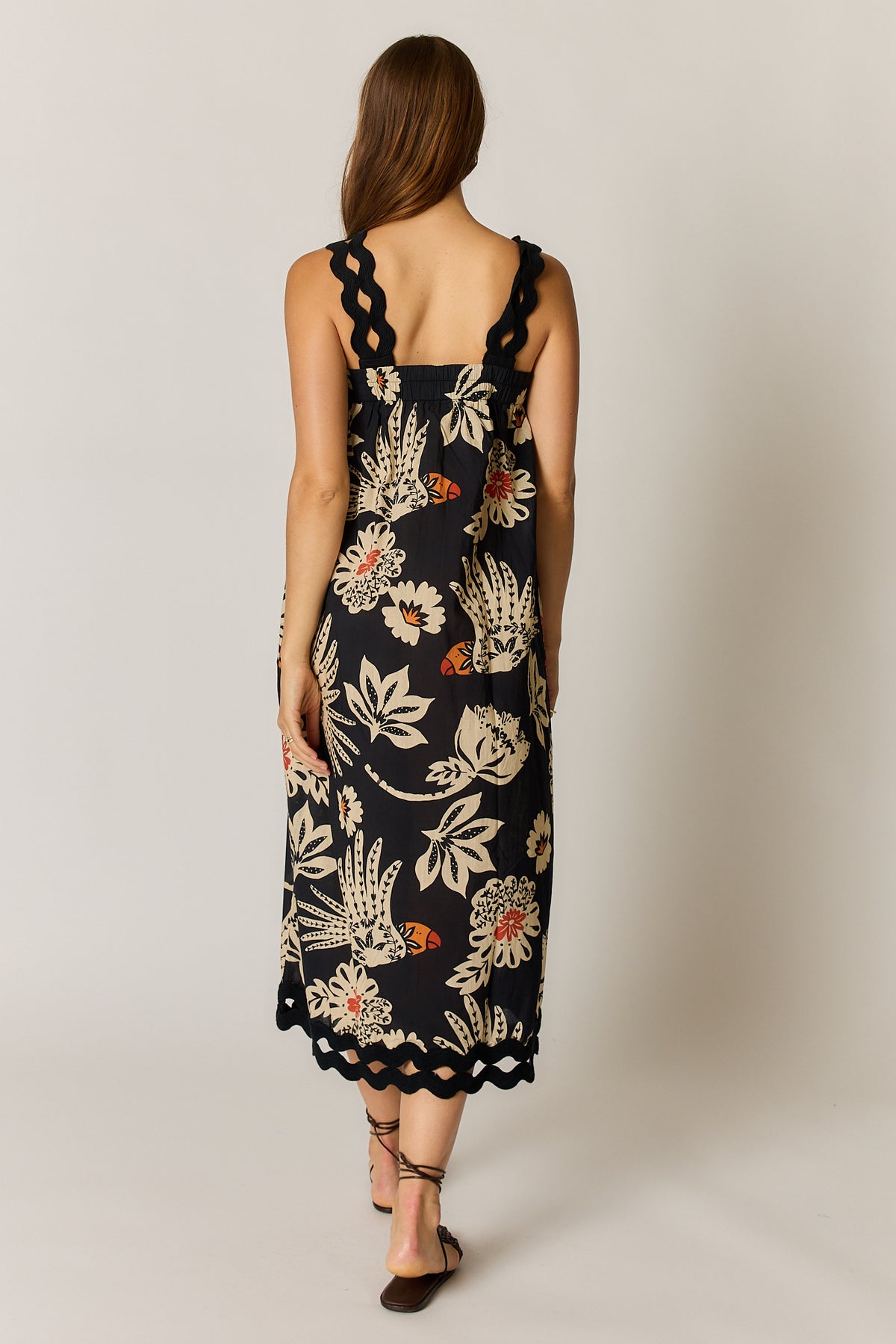 TUCAN STRAP MIDI BLACK
