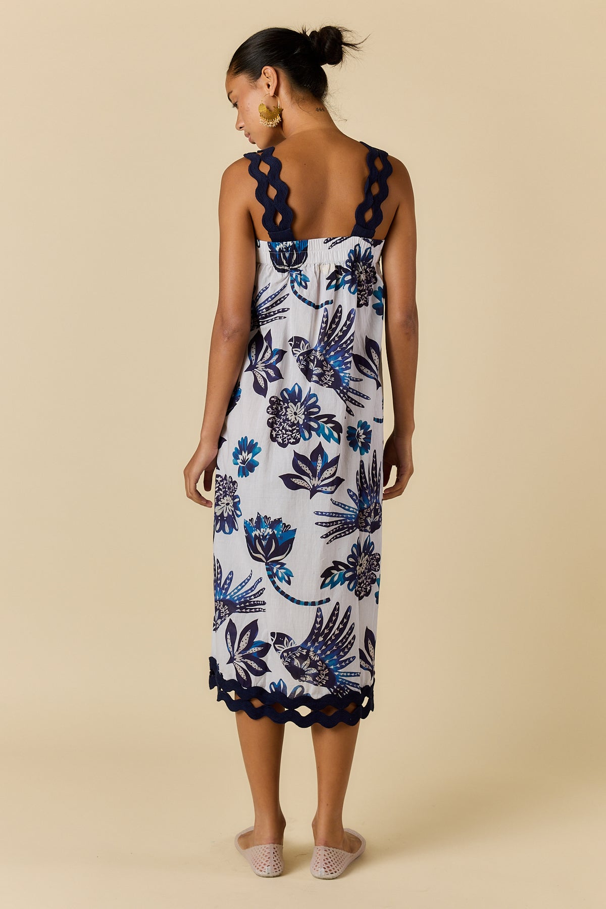 TUCAN STRAP MIDI BLUE