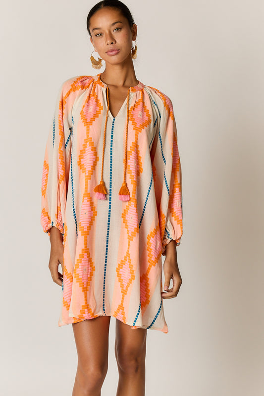 Zeinert Tunic Dress Orange