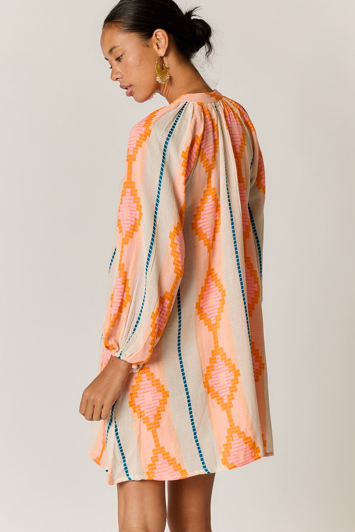 Zeinert Tunic Dress Orange