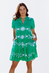 Atrani Dress Emerald