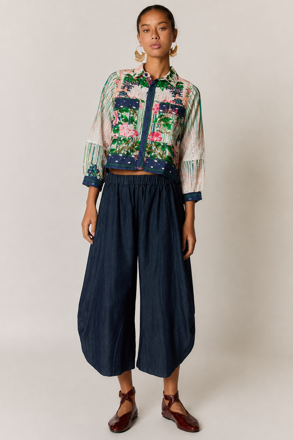 Rubyyaya Palloncino Pant Denim