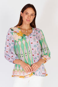 Lucido Patch Shirt Green