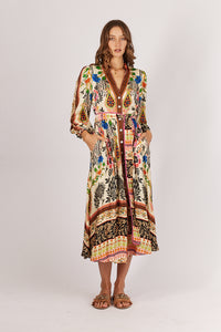 Brocade Maxi Cream