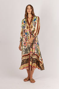 Brocade Maxi Cream