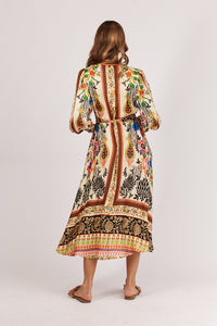 Brocade Maxi Cream