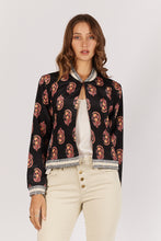 Load image into Gallery viewer, Paisley Jacket Black

