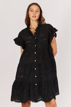 Load image into Gallery viewer, Rose Dress Black
