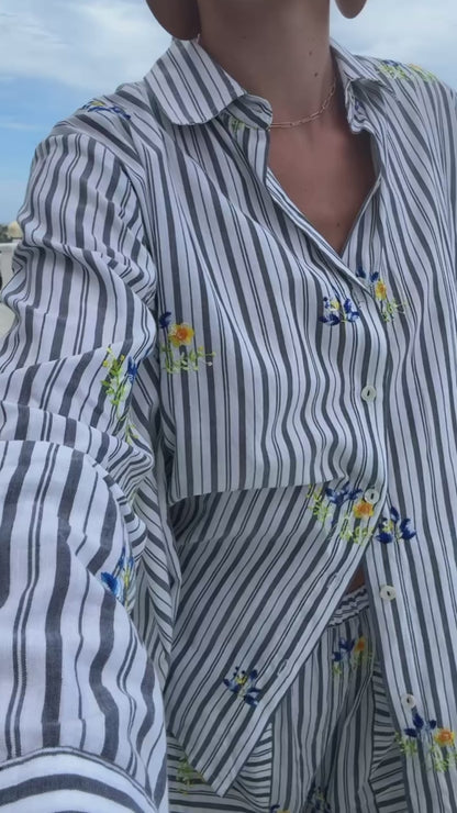 ST TROPEZ PANT STRIPE