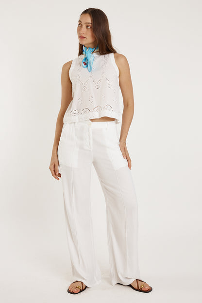 Agay Top White