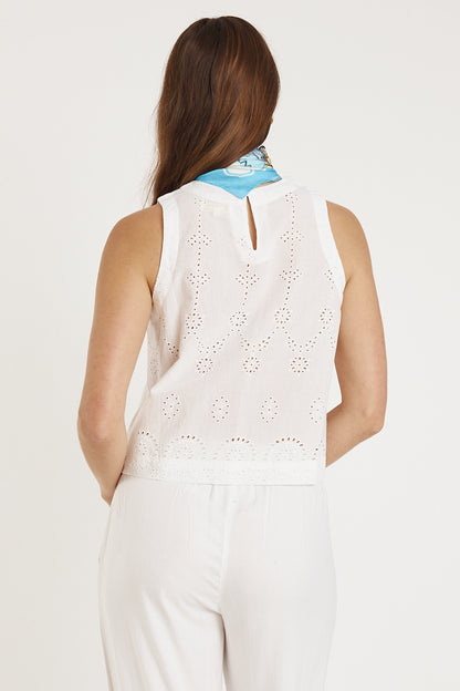Agay Top White
