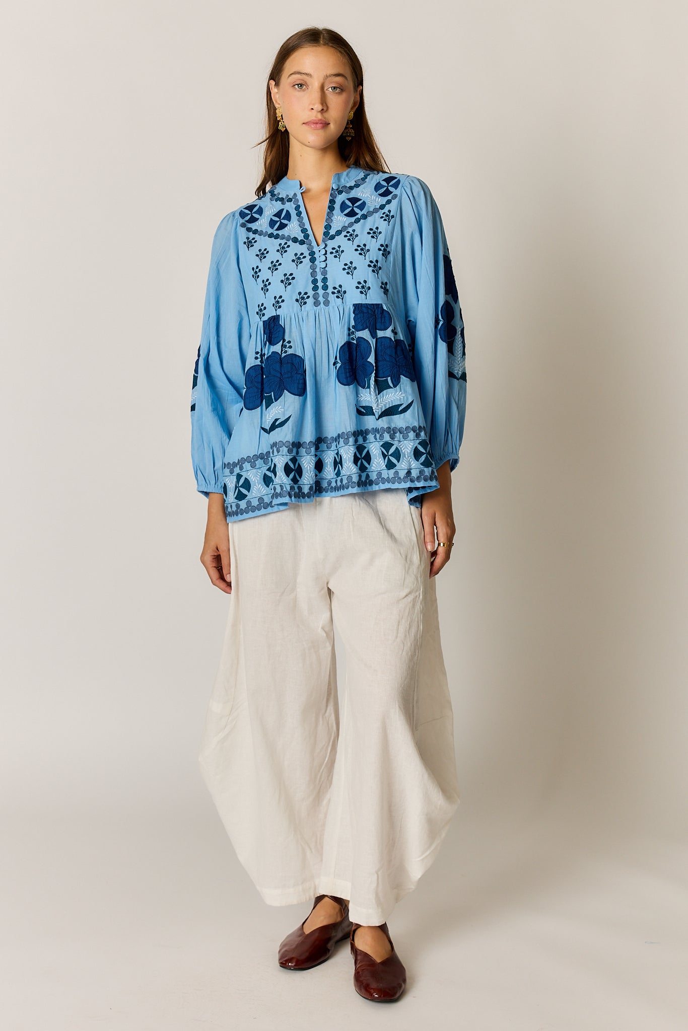 Rubyyaya Alcaraz Shirt Blue