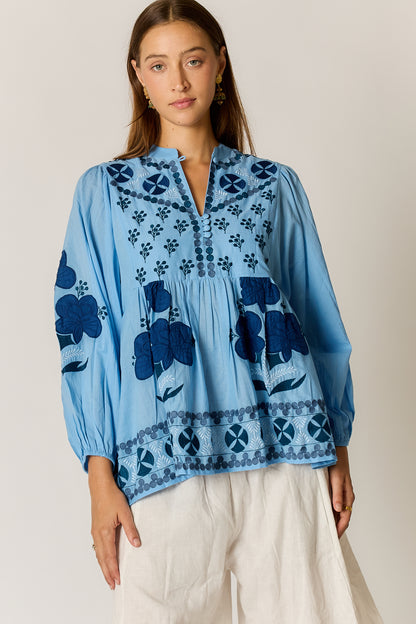 Rubyyaya Alcaraz Shirt Blue