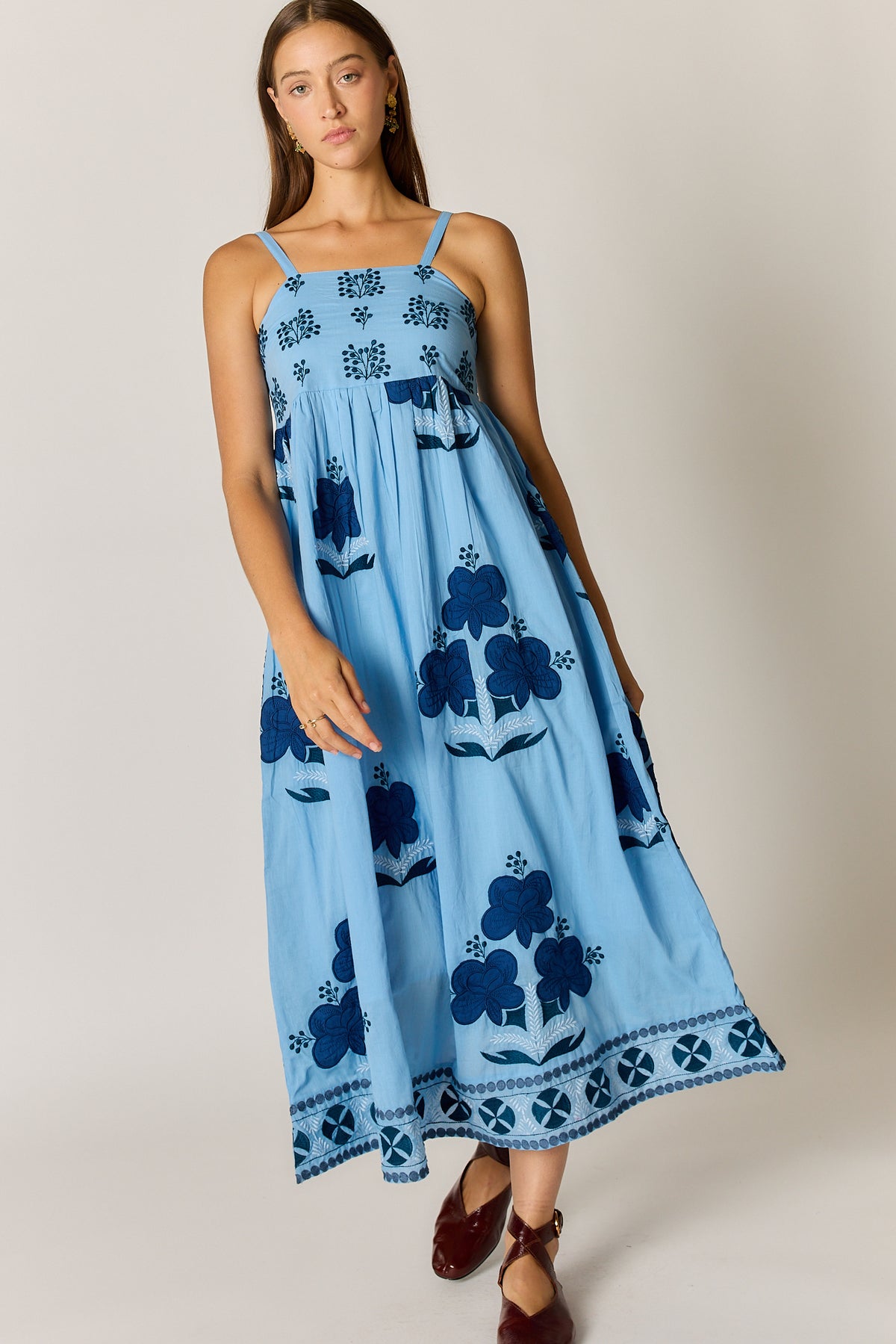 PRE-SALE | ALCARAZ SUNDRESS BLUE