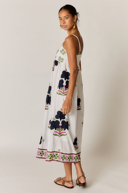 PRE-SALE | ALCARAZ SUNDRESS WHITE