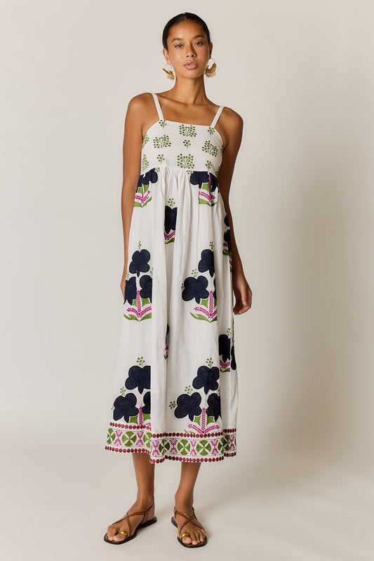 PRE-SALE | ALCARAZ SUNDRESS WHITE