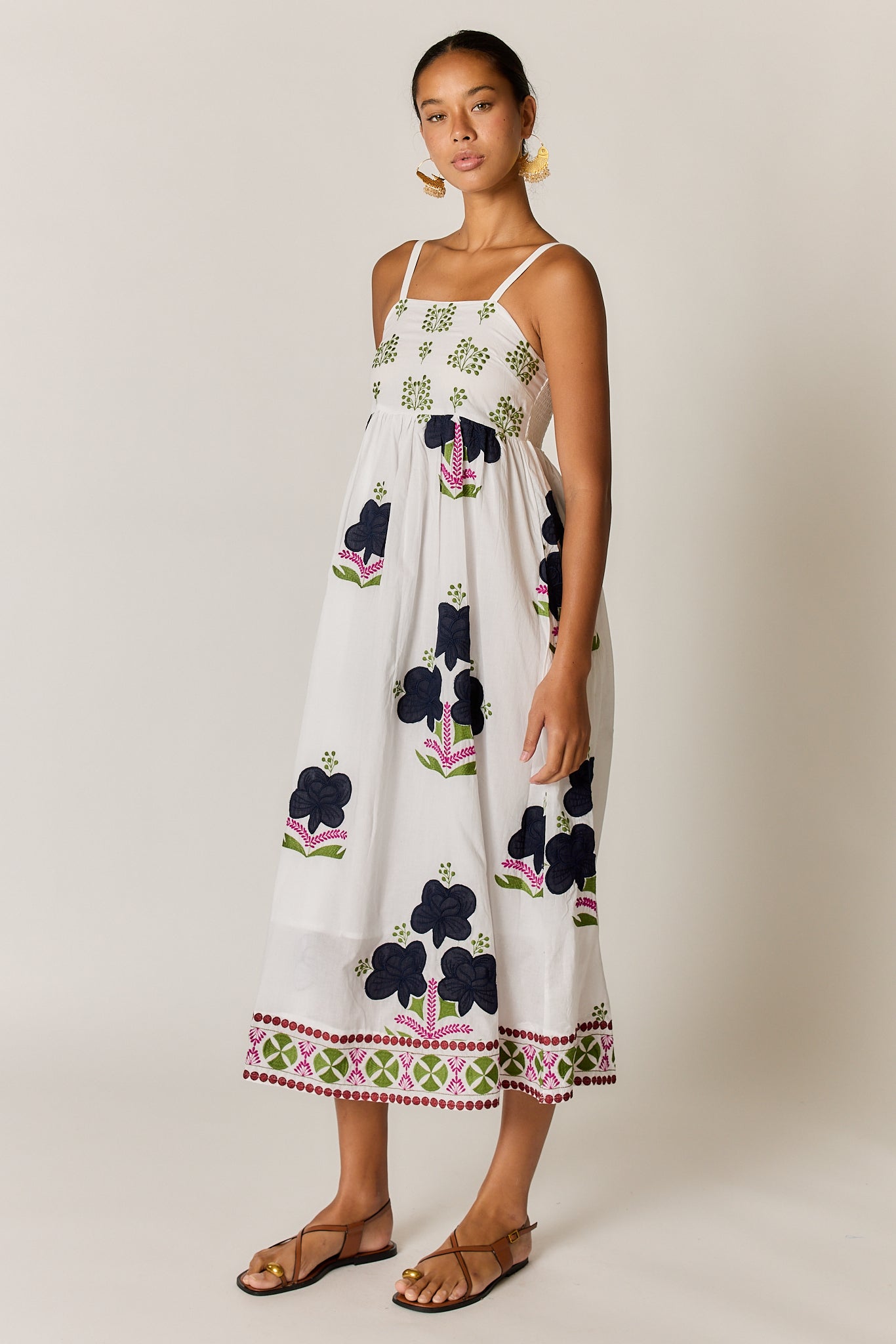 PRE-SALE | ALCARAZ SUNDRESS WHITE