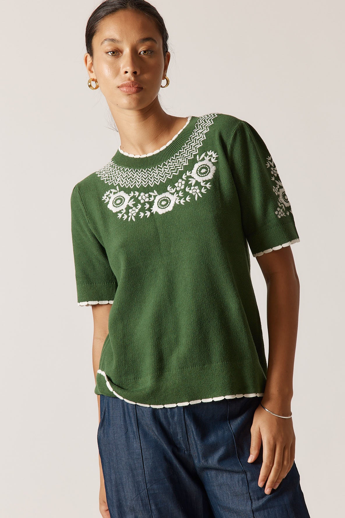 Ariel Sweater Green