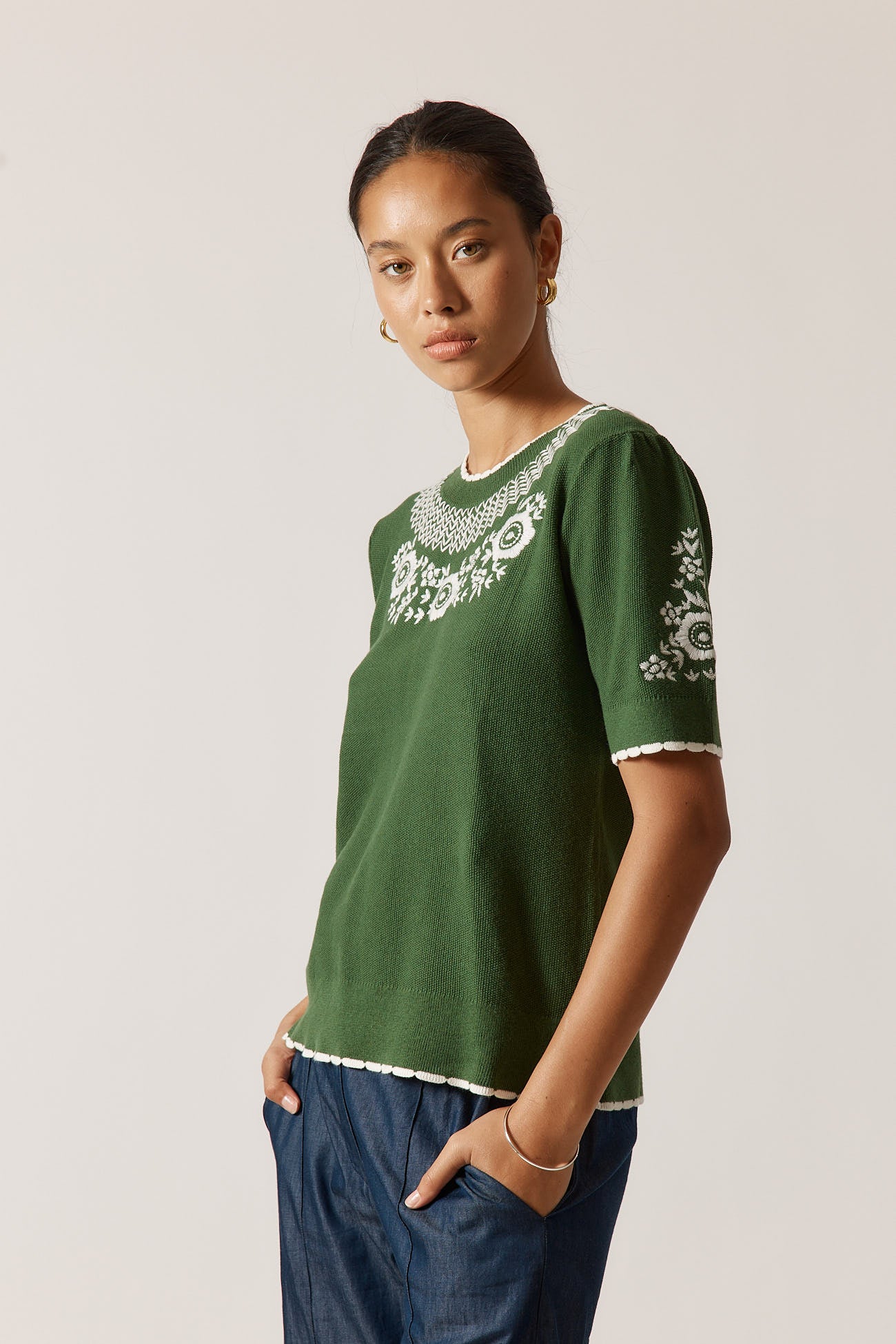 Ariel Sweater Green