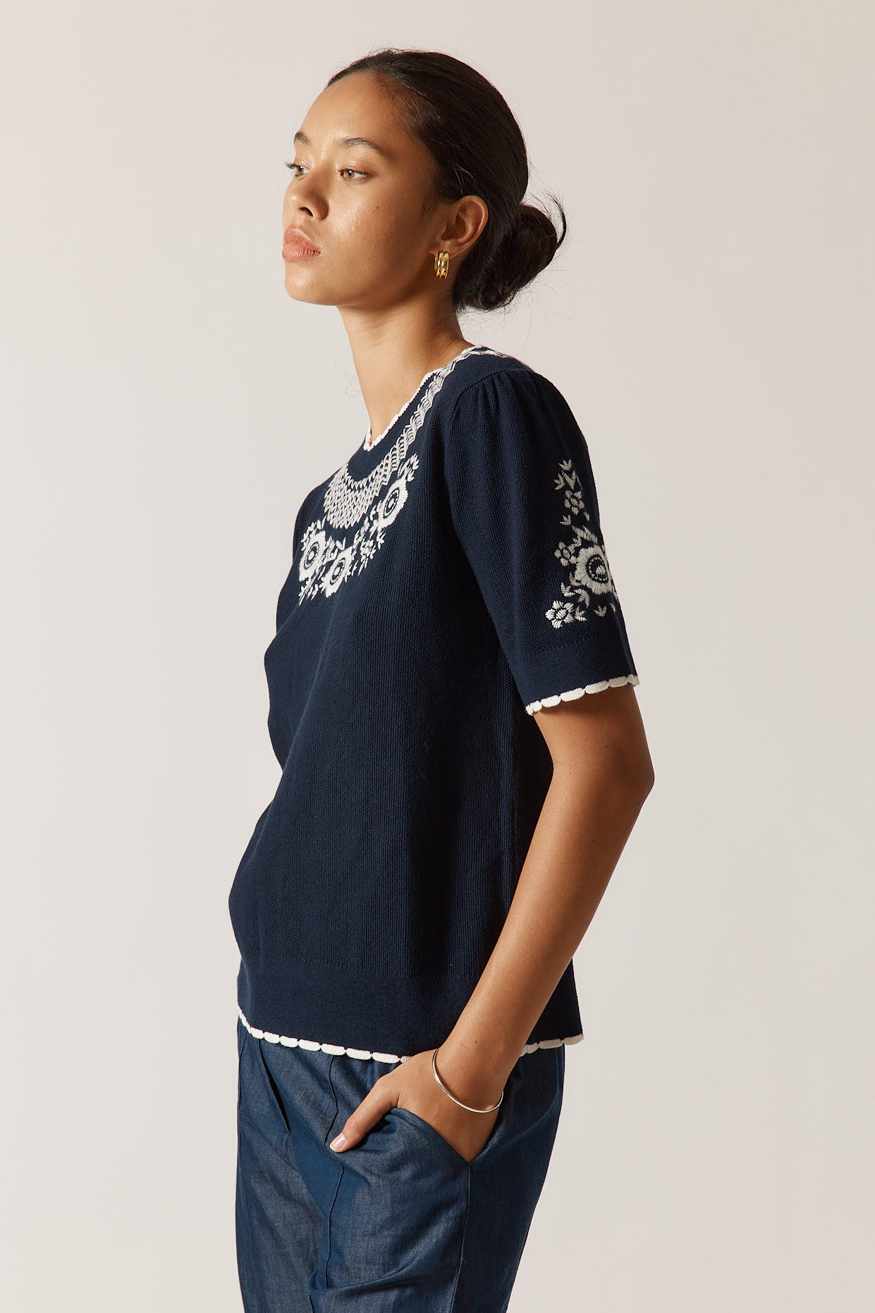 Ariel Sweater Navy