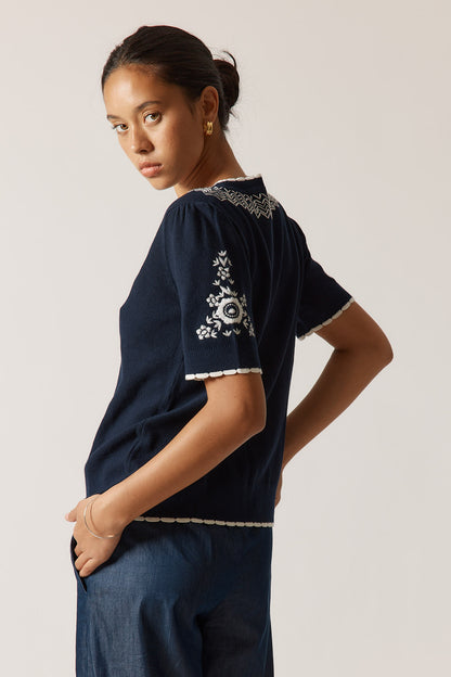 Ariel Sweater Navy