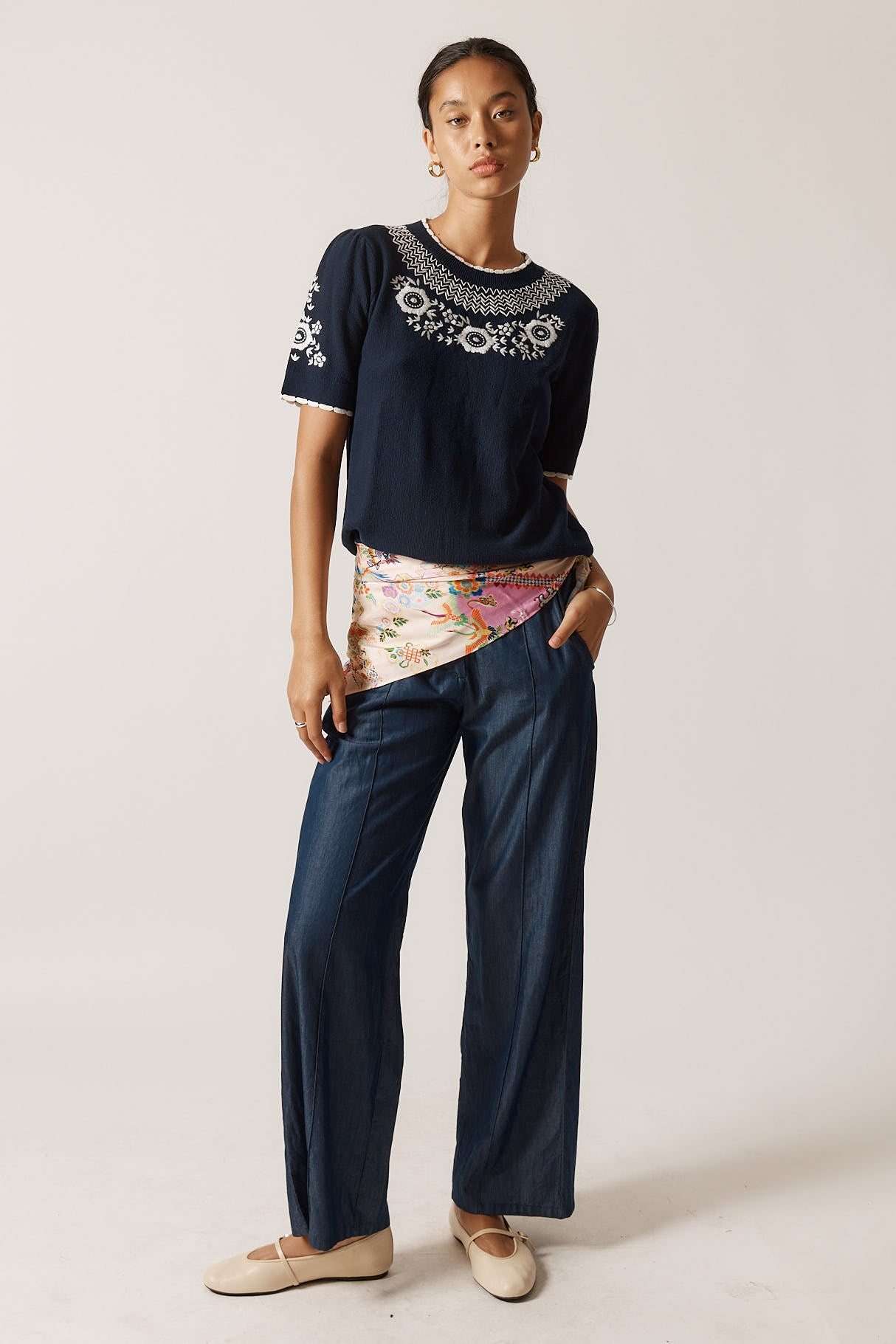 Ariel Sweater Navy