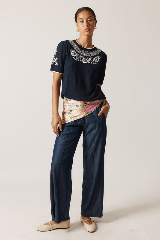 Ariel Sweater Navy