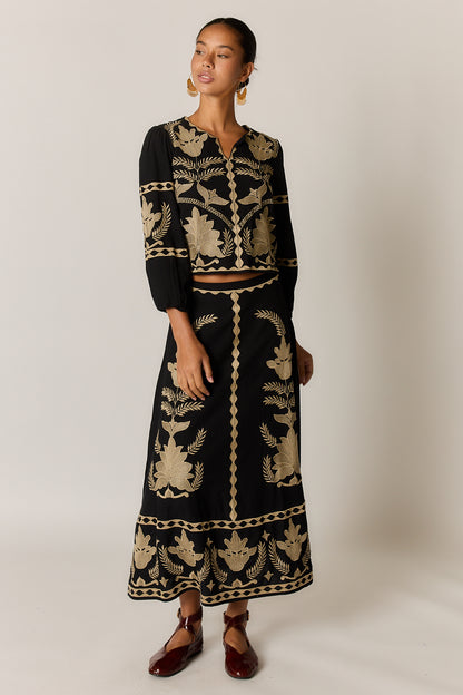 ARNUN TOP BLACK