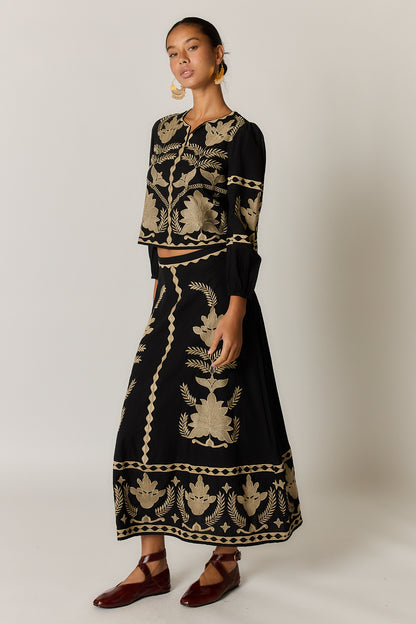 ARNUN TOP BLACK