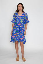 Load image into Gallery viewer, Birds Of Surfers Dress Blue

