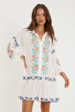 Load image into Gallery viewer, Brittany Dress White
