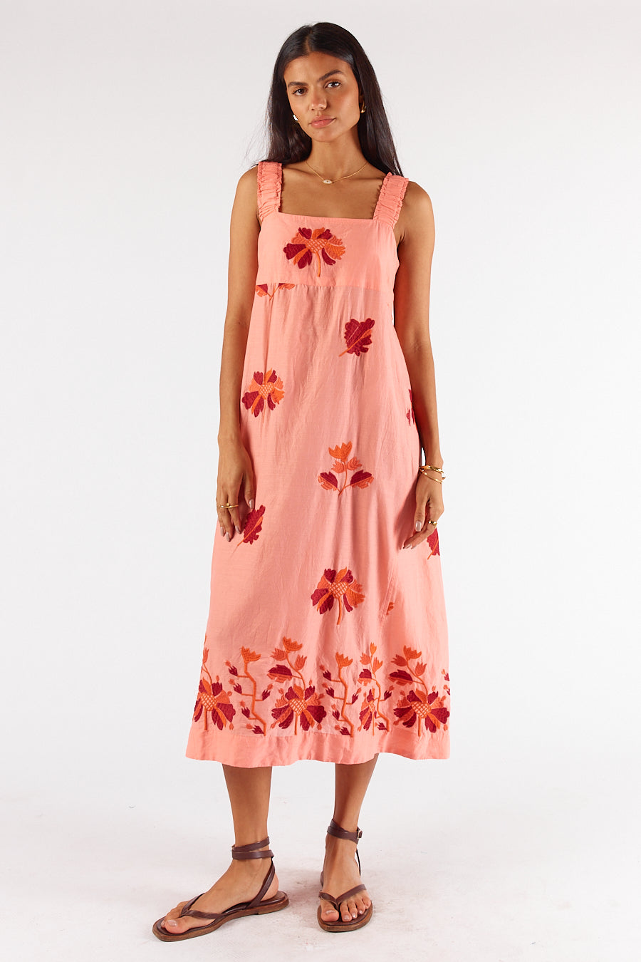 Cabarete Dress Coral