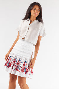 Cabarete Skirt White