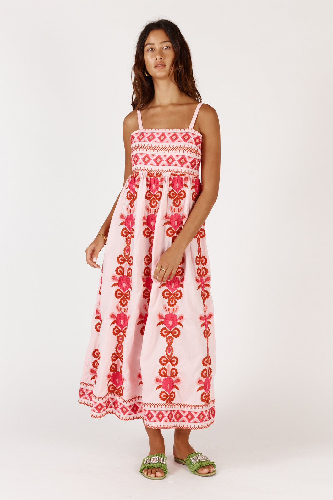 Carlos Sundress Pink