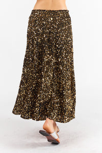 Chanson Skirt Gold